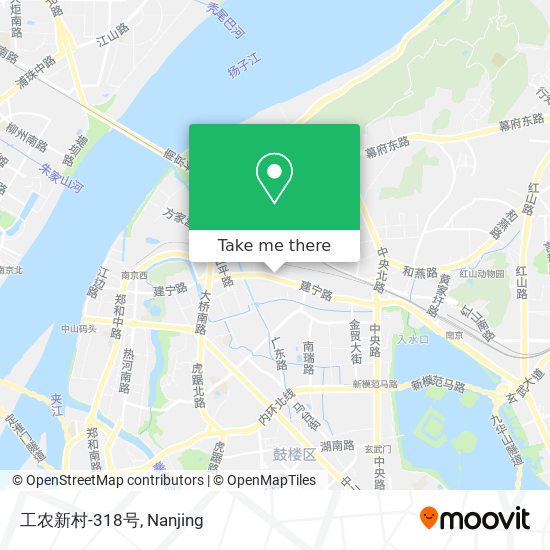 工农新村-318号 map