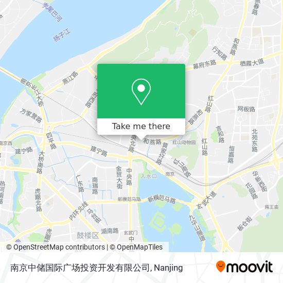 南京中储国际广场投资开发有限公司 map