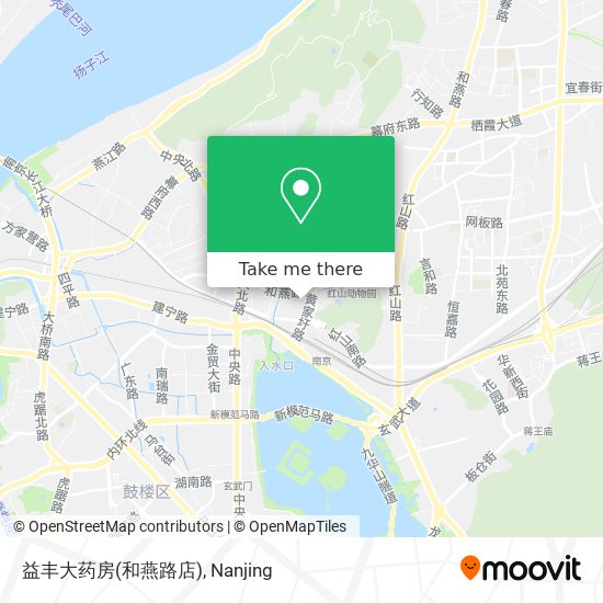 益丰大药房(和燕路店) map