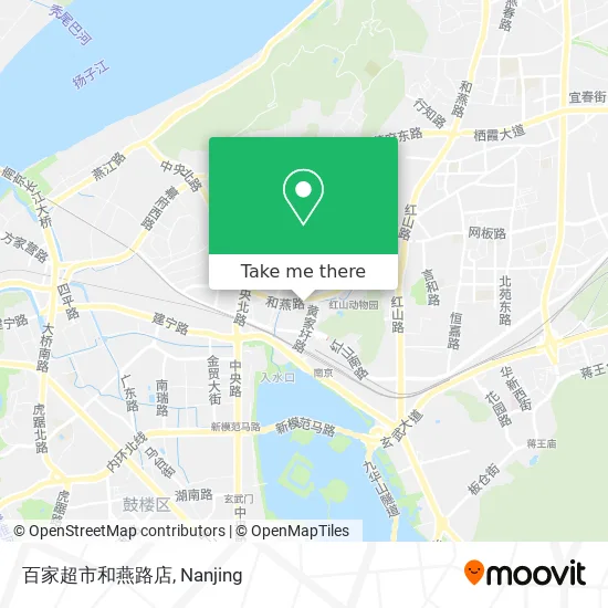 百家超市和燕路店 map
