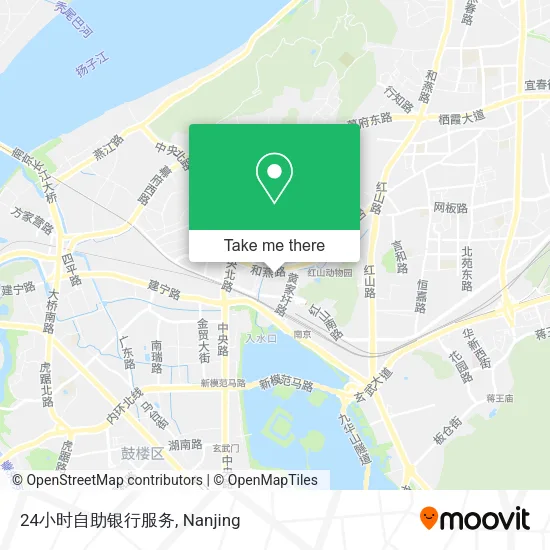 24小时自助银行服务 map