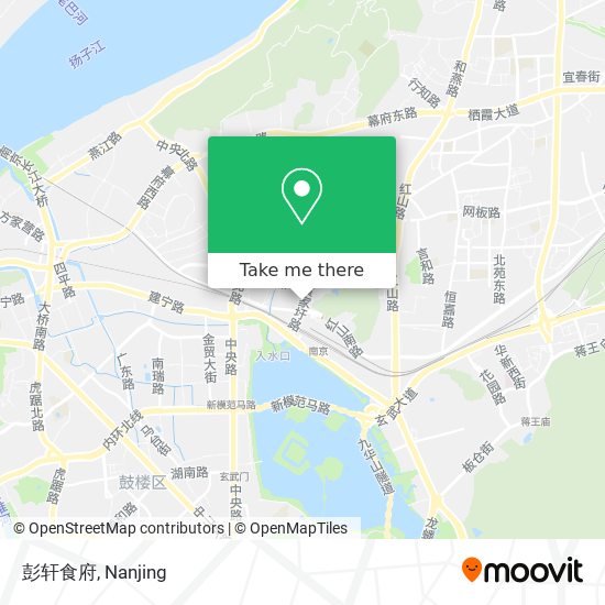 彭轩食府 map