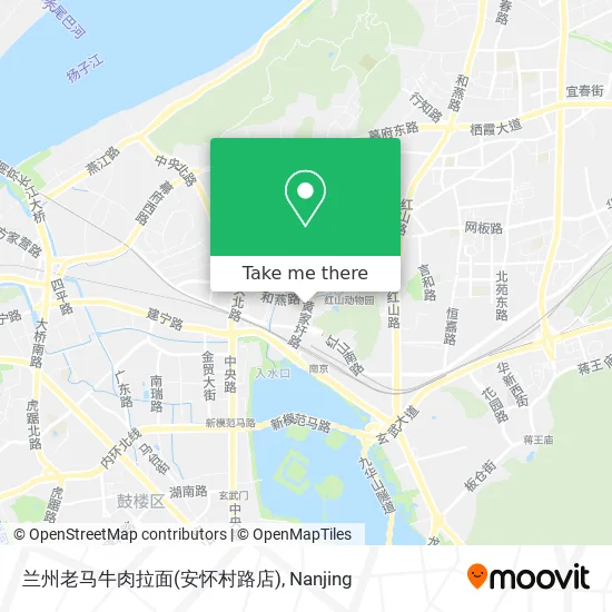 兰州老马牛肉拉面(安怀村路店) map