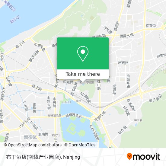 布丁酒店(南线产业园店) map