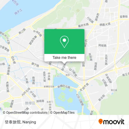 登泰旅馆 map