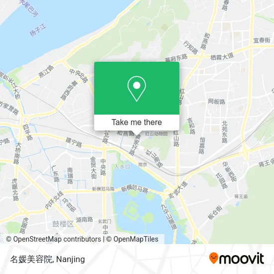 名媛美容院 map