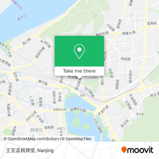 王宜孟棋牌室 map