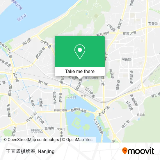 王宜孟棋牌室 map