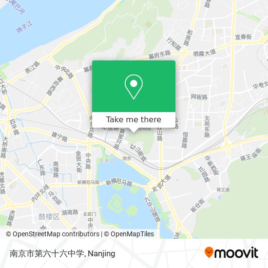 南京市第六十六中学 map