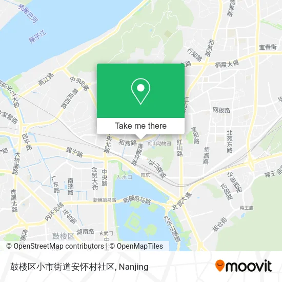 鼓楼区小市街道安怀村社区 map