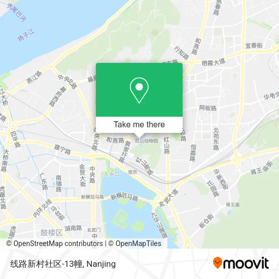 线路新村社区-13幢 map