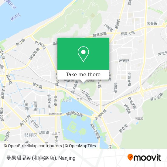 曼果甜品站(和燕路店) map