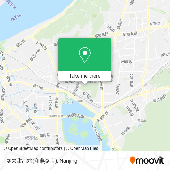 曼果甜品站(和燕路店) map