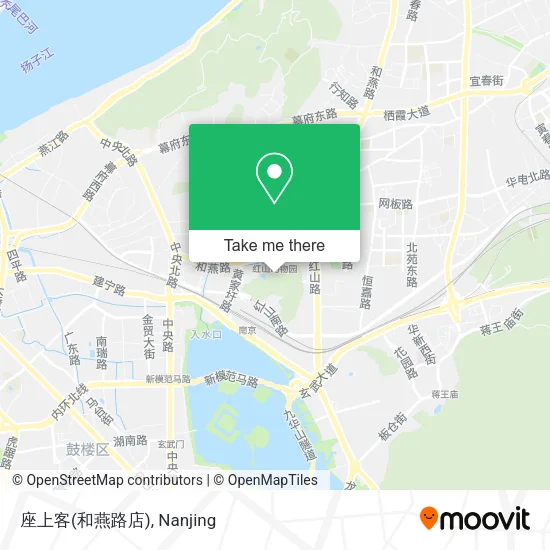 座上客(和燕路店) map