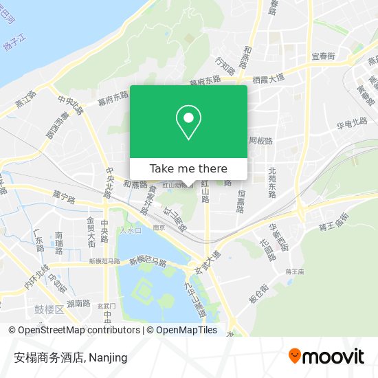 安榻商务酒店 map