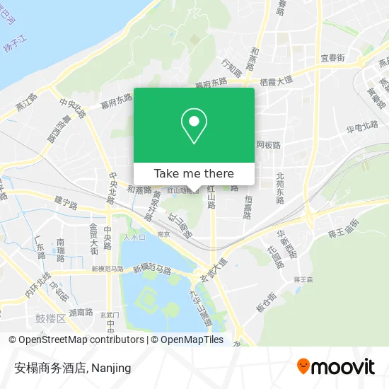 安榻商务酒店 map