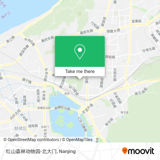红山森林动物园-北大门 map