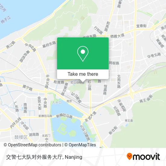 交警七大队对外服务大厅 map