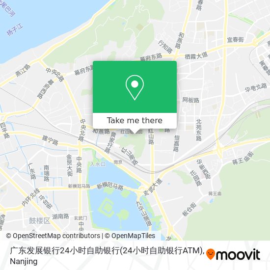 广东发展银行24小时自助银行(24小时自助银行ATM) map