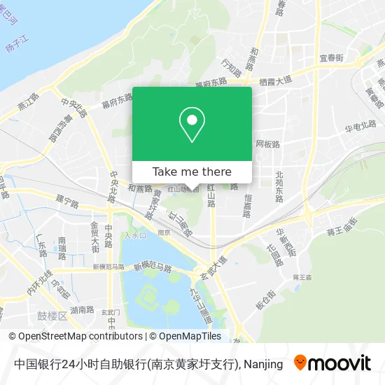 中国银行24小时自助银行(南京黄家圩支行) map