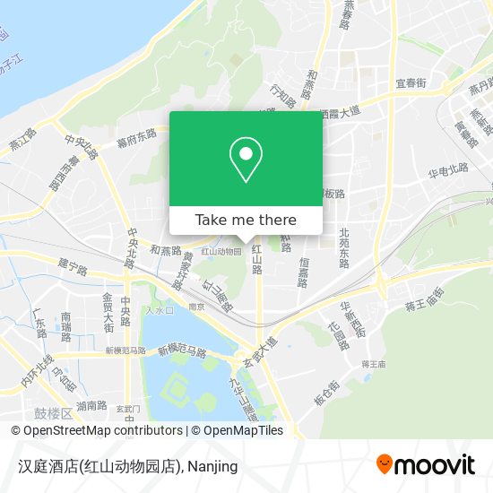 汉庭酒店(红山动物园店) map