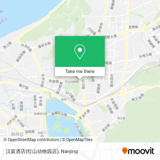 汉庭酒店(红山动物园店) map