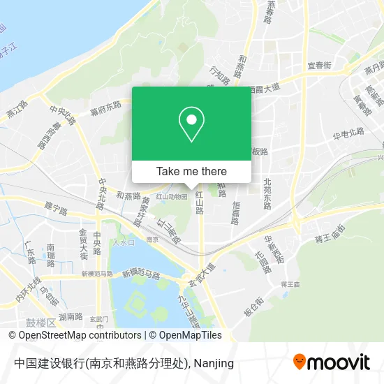 中国建设银行(南京和燕路分理处) map