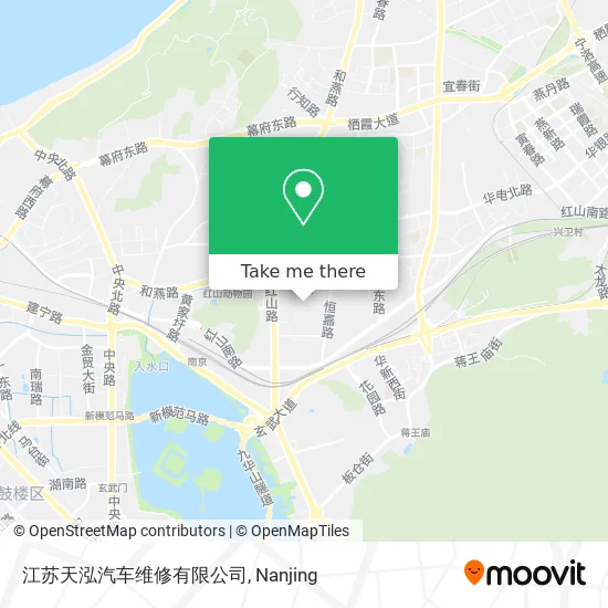 江苏天泓汽车维修有限公司 map