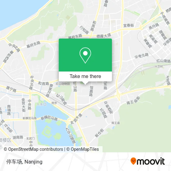 停车场 map