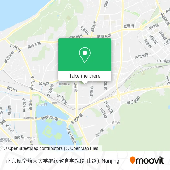 南京航空航天大学继续教育学院(红山路) map
