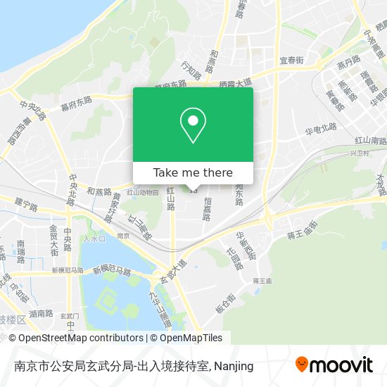 南京市公安局玄武分局-出入境接待室 map