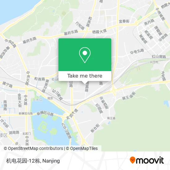 机电花园-12栋 map