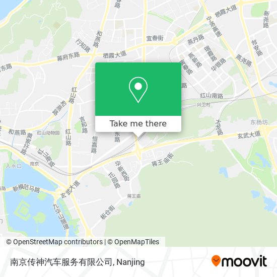 南京传神汽车服务有限公司 map