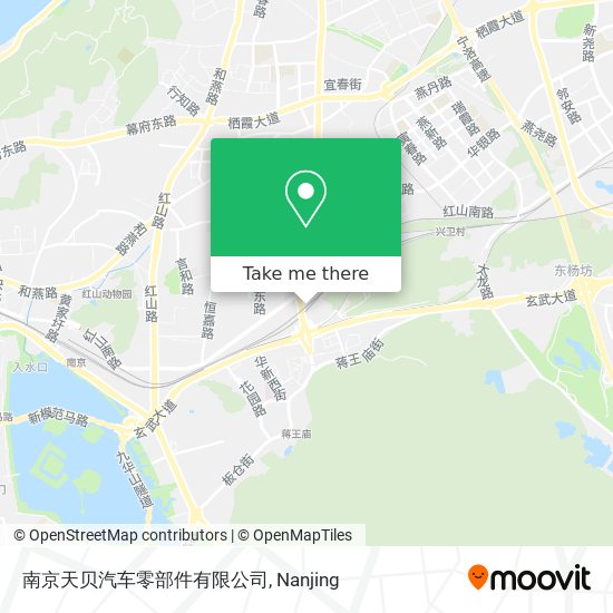 南京天贝汽车零部件有限公司 map