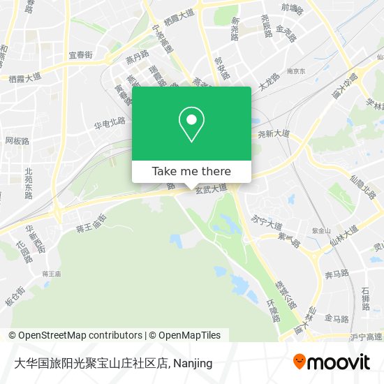 大华国旅阳光聚宝山庄社区店 map