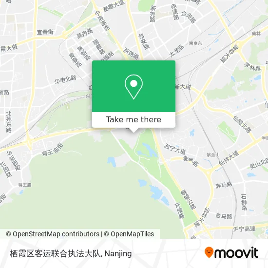 栖霞区客运联合执法大队 map