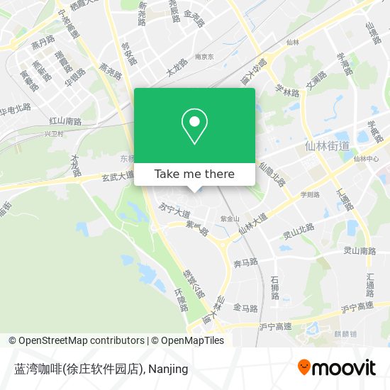 蓝湾咖啡(徐庄软件园店) map