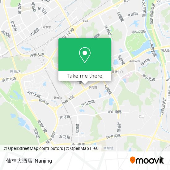 仙林大酒店 map