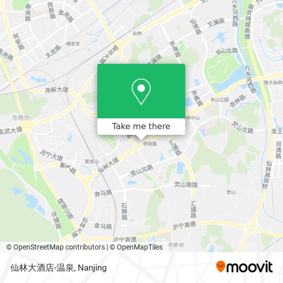 仙林大酒店-温泉 map