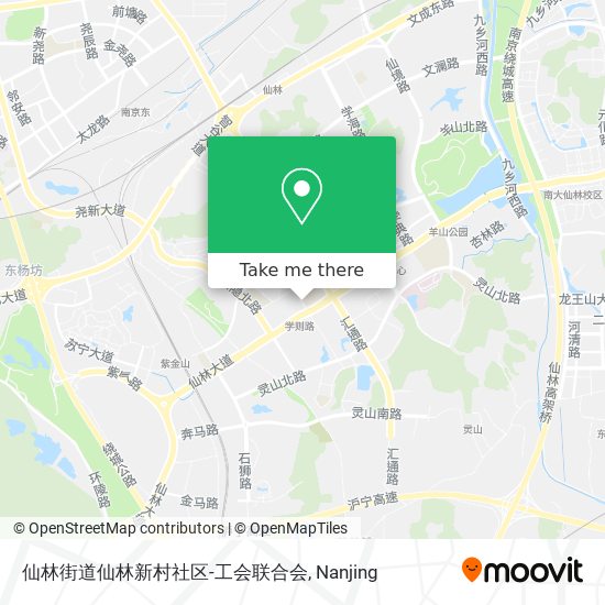 仙林街道仙林新村社区-工会联合会 map