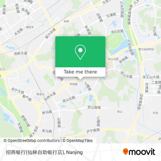 招商银行(仙林自助银行店) map