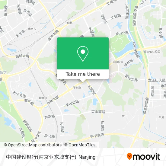 中国建设银行(南京亚东城支行) map
