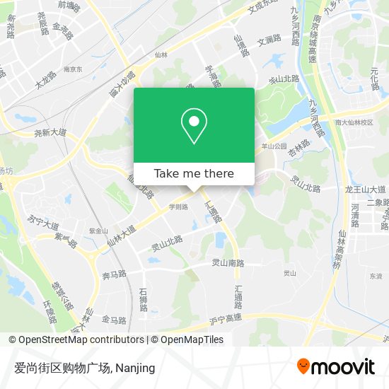 爱尚街区购物广场 map