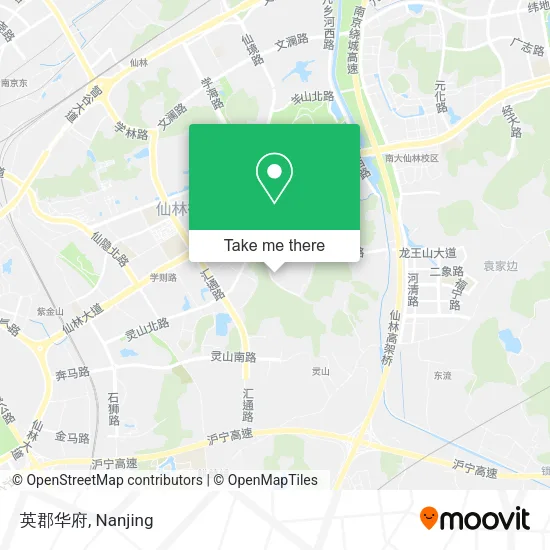 英郡华府 map