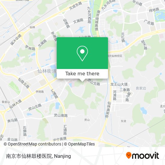 南京市仙林鼓楼医院 map