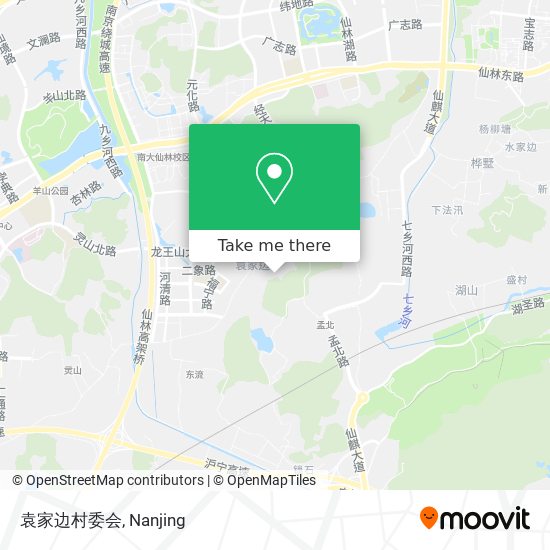袁家边村委会 map