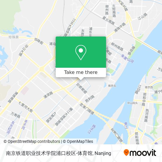 南京铁道职业技术学院浦口校区-体育馆 map
