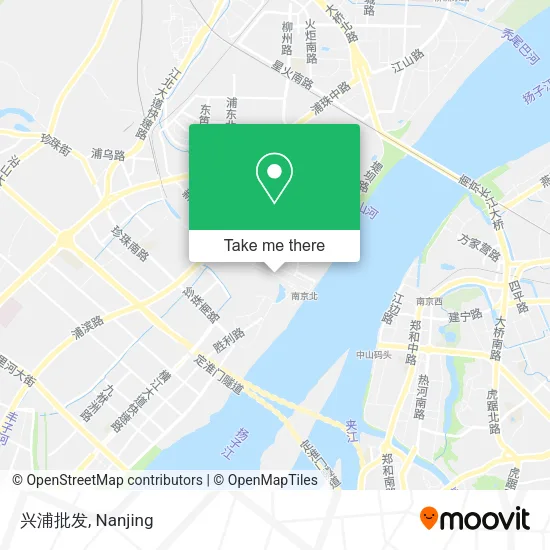 兴浦批发 map