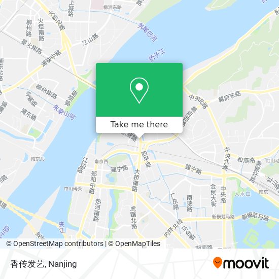 香传发艺 map