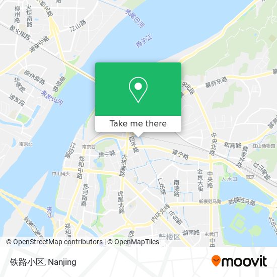 铁路小区 map